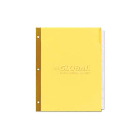 Universal One Extended Insert Indexes, Eight Clear Tabs, Letter, Buff, 6 Sets/Box UNV21877***